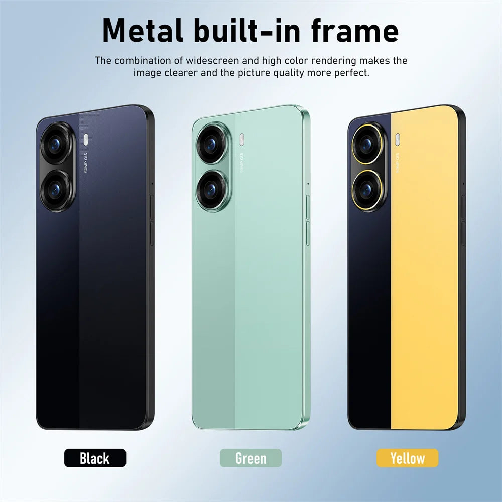 Protection d'écran anti-poussière facile à installer 2026 pour smartphone Android 5G X7 Pro – Film en verre trempé anti-rayures
