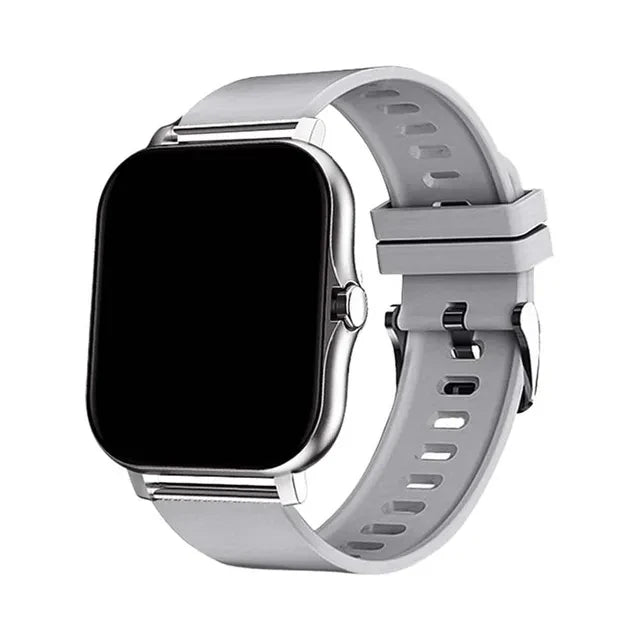Montre connectée pour hommes et femmes, téléphone Android, écran couleur 2023 pouces, entièrement tactile, cadran personnalisé, appel Bluetooth, 1.44