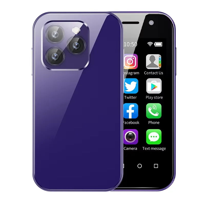 Smartphone Android 4G SOYES XS14 Pro Mini, 3 Go + 64 Go, 2600 mAh, reconnaissance faciale, écran 3,0 pouces, vente flash