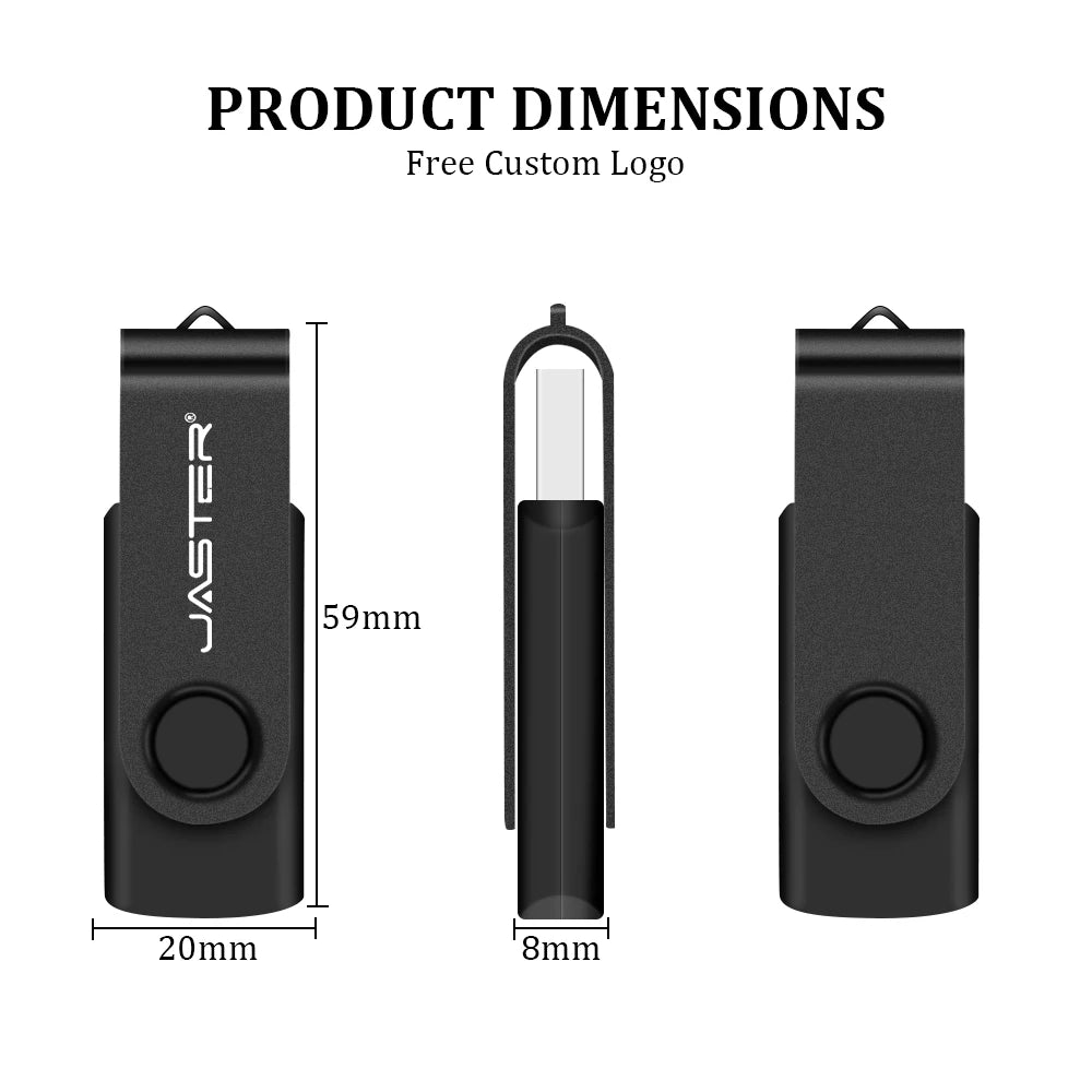 JASTER couleur clé USB Flash 128GB carte mémoire 32GB clé USB 64GB clé USB 4GB 8GB 16GB clé mémoire U disque