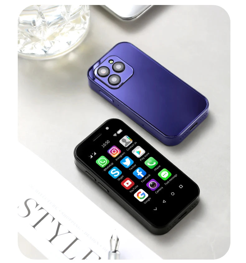 Smartphone Android 4G SOYES XS14 Pro Mini, 3 Go + 64 Go, 2600 mAh, reconnaissance faciale, écran 3,0 pouces, vente flash