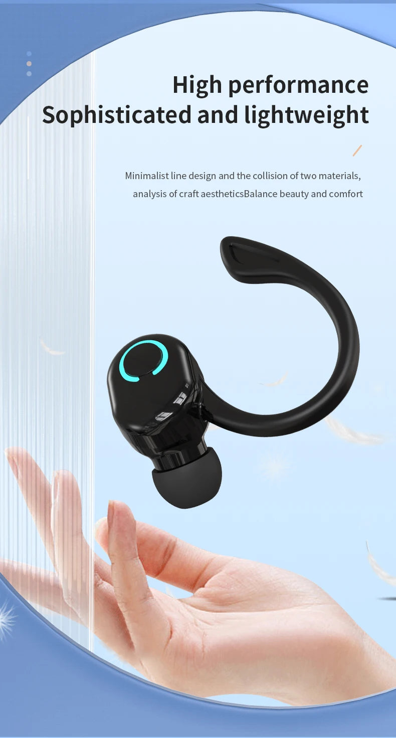 Écouteurs sans fil Bluetooth basse HIFI avec micro HD écouteurs antibruit vie étanche jeu sport musique casques