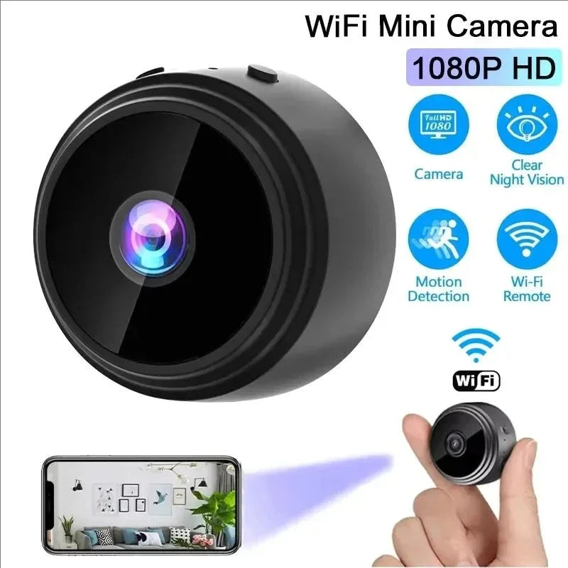 Mini caméra Wifi A9 1080P, surveillance de sécurité, vision nocturne sans fil, surveillance vidéo, mini caméra DV intelligente pour la maison, caméra HD