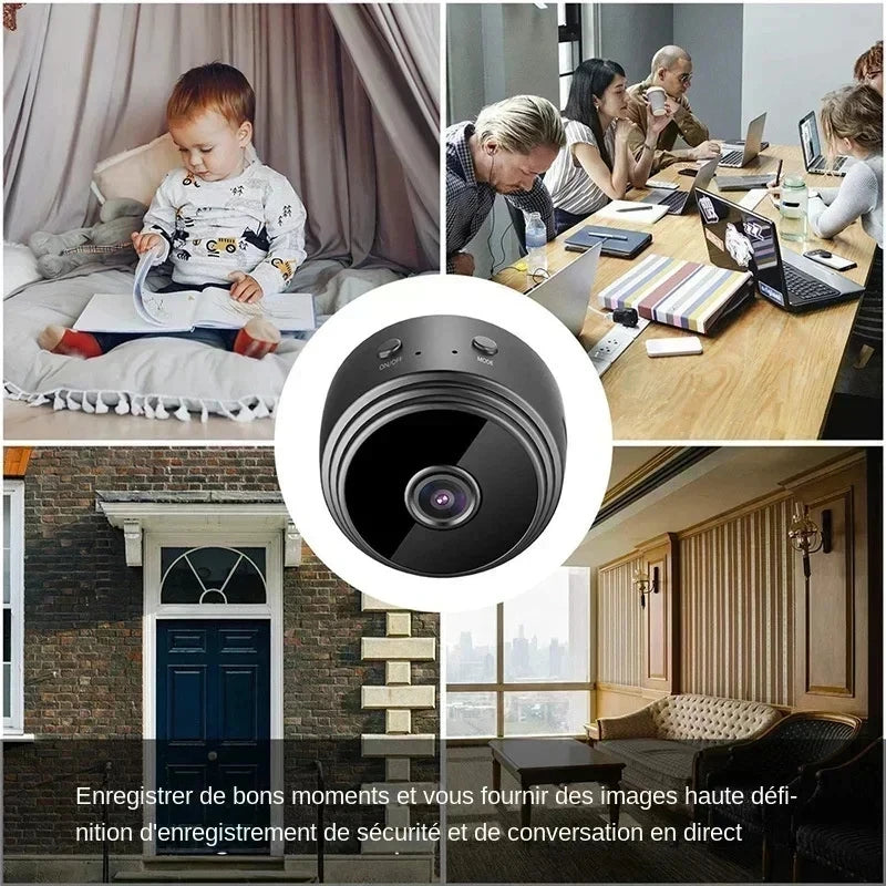 Mini caméra Wifi A9 1080P, surveillance de sécurité, vision nocturne sans fil, surveillance vidéo, mini caméra DV intelligente pour la maison, caméra HD