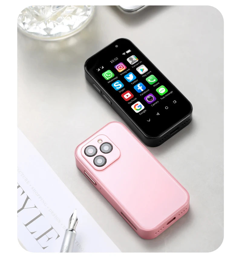 Smartphone Android 4G SOYES XS14 Pro Mini, 3 Go + 64 Go, 2600 mAh, reconnaissance faciale, écran 3,0 pouces, vente flash